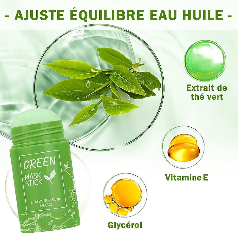 MASQUE AU THÉ VERT