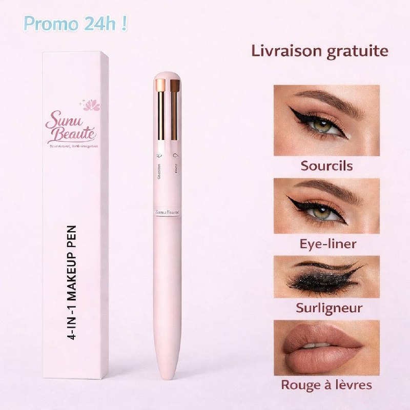 STYLO DE MAQUILLAGE 4 EN 1